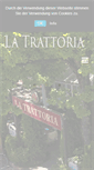 Mobile Screenshot of la-trattoria-solln.de